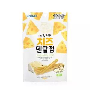 치즈덴탈껌 포켄스 바나나 과일먹은 100g 강아지 간식