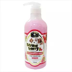 D18 뉴벨버드 스트로베리 샴푸린스 (퍼피용)750ml 강아지린스