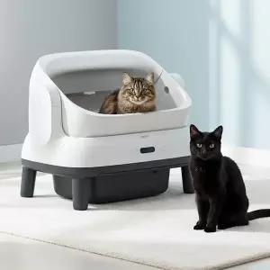 [디클]펫 고양이 자동화장실 오픈형 PT-P04W WIDE