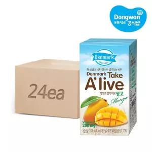 [동원] 덴마크 테이크 얼라이브 망고 120ml x 24개 (1box)