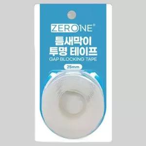 틈새막이 KHV035V8 투명 방풍테이프(25mm) 3미터