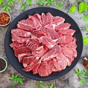 VGD 돼지 뒷고기 볼살 통볼살 2kg