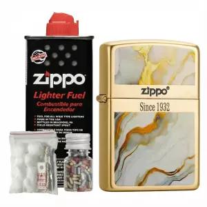 ZIPPO 골드 마블 한정판 지포라이터 컬렉션 선물추천