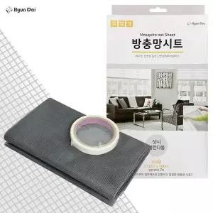 현대 PSM177Y7 방충망시트(특대형 100X180cm) 샷시 베란다 보수