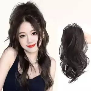 높은 포니테일 컬링 집게 가발 SD230903 예뻐지는 가 부분가발