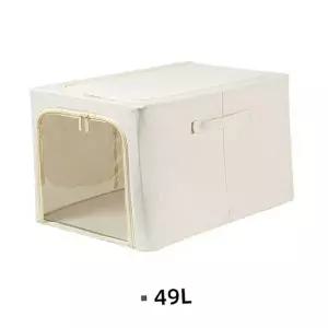 패브릭 UVP282W6 리빙박스 수납정리함 폴딩박스 이불박스