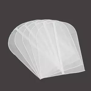 반투명 AIC968N0 지퍼식 옷커버 (5p 화이트 60x80cm) DK15