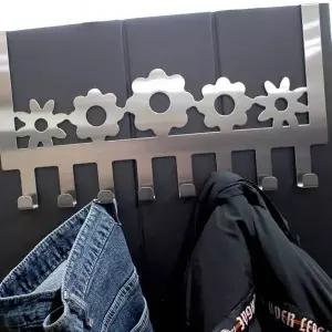 스텐 DFE109H3 도어 행거 꽃 도어훅 벽걸이행거 문걸이