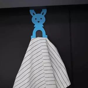 토끼 OKD627Y0 도어후크 도어행거 도어훅 동물도어후크 문걸이