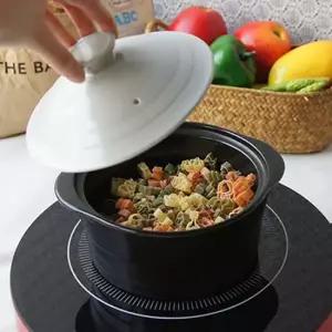 [무료배송] 인덕션 도자기 뚝배기 중 15cm 1P 찌개 계란찜 냄비