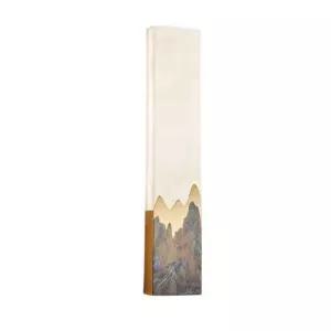 일식집 벽조명 동양화 무드등 세로형 높이 폭 12cm 중국 풍경 47cm 갤러리