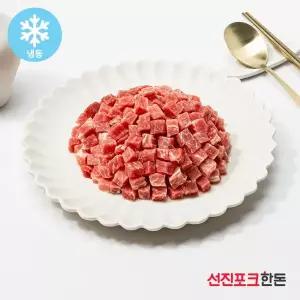 [선진포크한돈] 미트소반 목심 큐브 1kg (냉동)