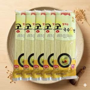 할매손 콩국수용면 400g x 5개입 콩국수면 소면 사리 국수