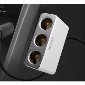 EXO 마이크로 USB 3구 멀티소켓 충전기 3포트 차량용 시거잭