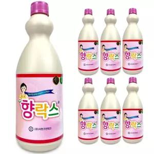 서연 향락스 표백제 배수관 청소 곰팡이 제거 1L 7개