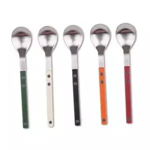 티타임 스푼 15.1X3cm 카페 스푼 홈카페 핸들 음료 간식 스테인리스