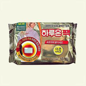 핫팩 국내산 손난로 하루온팩 붙이는 10개입 의류에