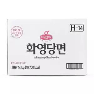 쉐프원 화영당면 14kg 1개