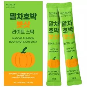 뷰티끄랩 말차 호박 즙 붓샷 라이트 스틱 국산 액상 1박스