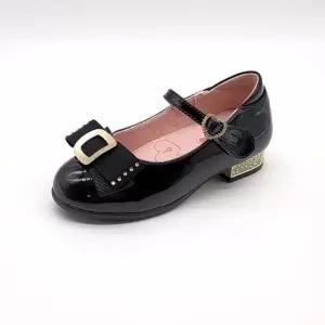 [바니플랫키즈]바니키즈 아동 로시 플랫슈즈 블랙 여아구두