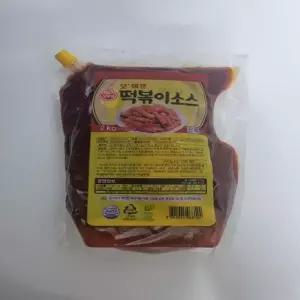 오뚜기 오쉐프 떡볶이소스2kg 6개