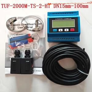 TS-2(DN15~DN100) 디지털 액체 유량계 TUF-2000M 물 TM-1 TL-1-HT(-30~160) ℃ ) 고온 초음파 모듈 센서