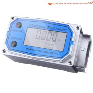 GYTB-PCB 유량 표시기 센서 디지털 터빈 1인치 NPT LED 디젤 연료계