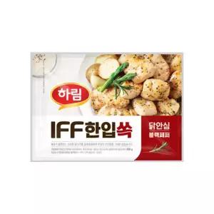 하림 한입쏙 닭안심 블랙페퍼 800g 2개