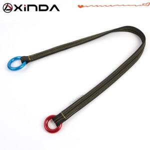 Xinda 야외 나무 등반 루프 정원 앵커리지 아웃 리치 활동 슬링 껍질 보호기 캠핑 장비