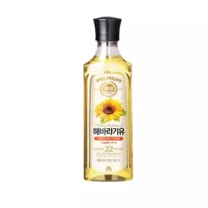 해표 해바라기유 900ml x 12개 한박스