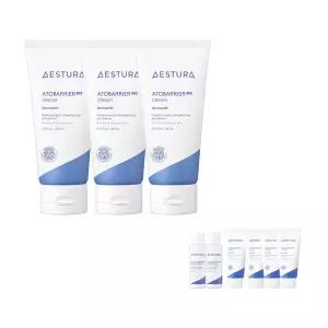 에스트라 아토베리어365크림 80mlx3개+ [증정 :크림30ml +로션90ml + 에센스50ml]