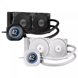 커세어 CORSAIR NAUTILUS 240 RS LCD (화이트) CPU 쿨러 수랭 팬 쿨러 A/S 5년