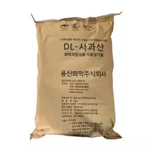 용산화학 DL-사과산 25kg 국산 DL-Malick Acid
