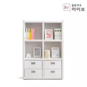 장인가구 마카롱 800 3단 서랍형 책장