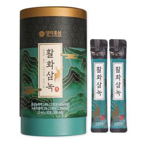 양지홍삼 홍삼녹용 활화삼녹30팩