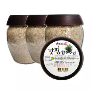 6형제소금밭 맛핌 천일염 육형제 함초소금 750g 3개