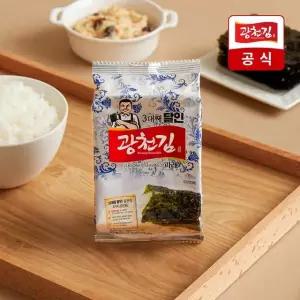 [광천김] 3대째 달인 도시락김 4g 3봉x24팩 72봉 1박스 (파래김)