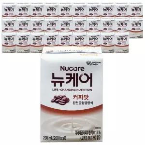 뉴케어 커피맛 200mlx30팩 노인 환자 영양식