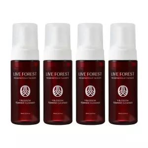 라이브포레스트 와이블라썸 Y존 케어 저자극 천연 여성 청결제 150ml 4개