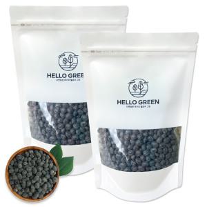헬로우그린 국산 볶은 서리태 500gX2(팩) 총1kg 검은콩 저온로스팅 차용