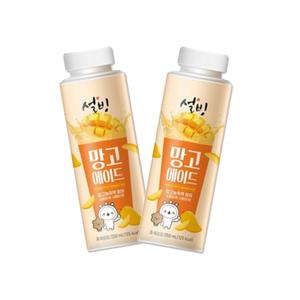 설빙 망고에이드 250ml 10개/냉장무료배송