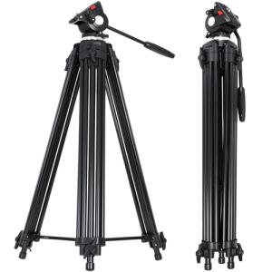 HORUSBENNU HVD-1900L 방송용 비디오삼각대+헤드 세트