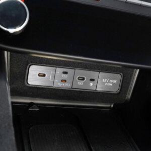 쏘나타 디엣지 알루미늄 메탈 USB 충전포트 몰딩 커버