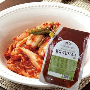 고추명가 겉절이 김치 소스 2kg 봄동 파김치 깍두기