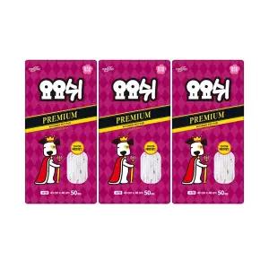 T멤버십 11% / 요요쉬 배변패드 플로럴와인 프리미엄 소형 50매, 3개