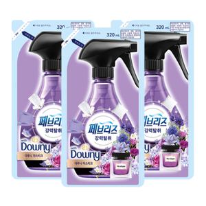 페브리즈 섬유탈취제 미스티크향 리필 320mlx3개