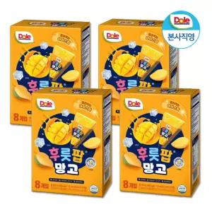 Dole 돌 후룻팝 망고팝 4박스 32팩 / 얼려먹는 주스