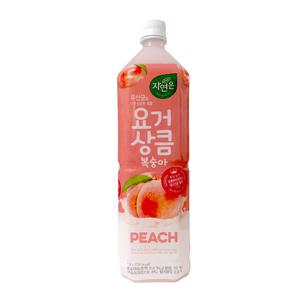 웅진 자연은 요거상큼 복숭아 1.5Lx12펫