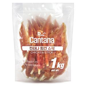 칸타나 치킨 스틱 (닭갈비) 1kg 강아지간식