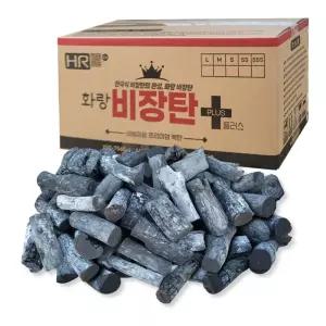 화랑참숯 라오스 비장탄 SS 10kg 백탄 참숯 캠핑 바베큐용